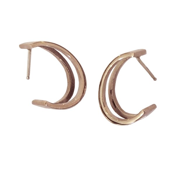 Act Trois Earrings - Rose Gold