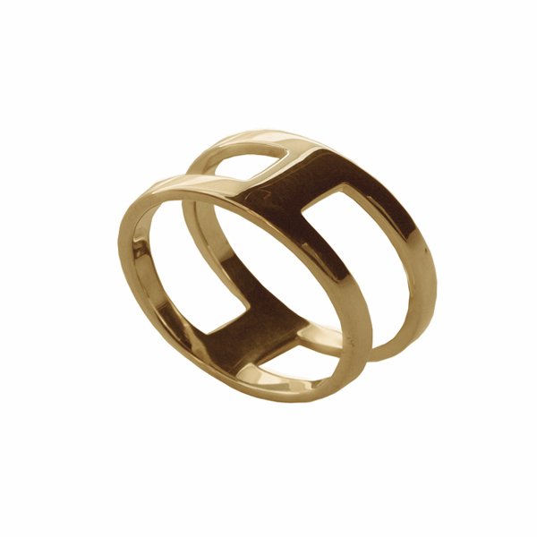 Yellow Gold Act Trois Ring