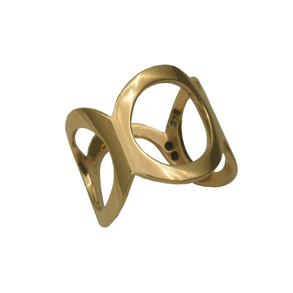 Yellow Gold Act Un Ring