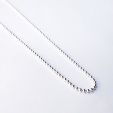 Sterling Silver Bead Chain 50cm