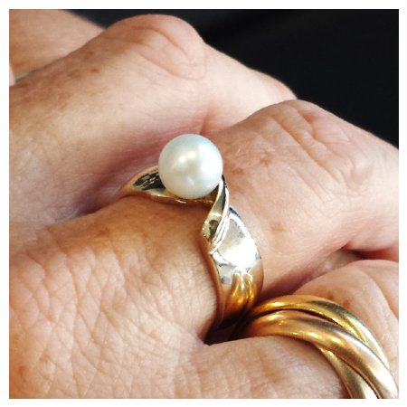 Custom Pearl Ring