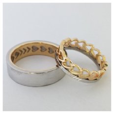 Custom Complimentary Wedding Rings